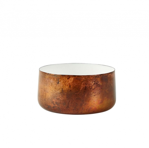 Schüssel Copper Bowl 1l Kupfer Emaille Schälchen